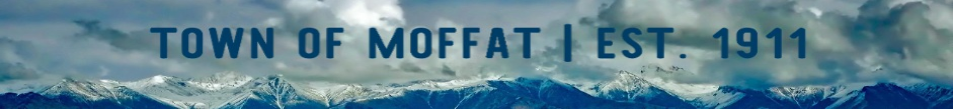 Town of Moffat banner